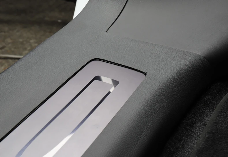 LUCKEASY для Tesla модель X-, скрытая Передняя и задняя дверь, защита от ударов, защита боковых краев, защитная пленка, наклейки