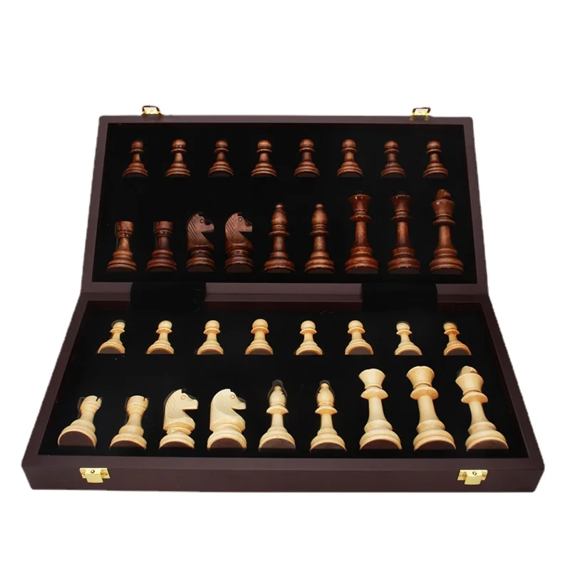 Professional Chess Board Games Family Table Medieval Puzzle Wood Board  Games Children Travel Tabuleiro De Xadrez Entertainment - AliExpress