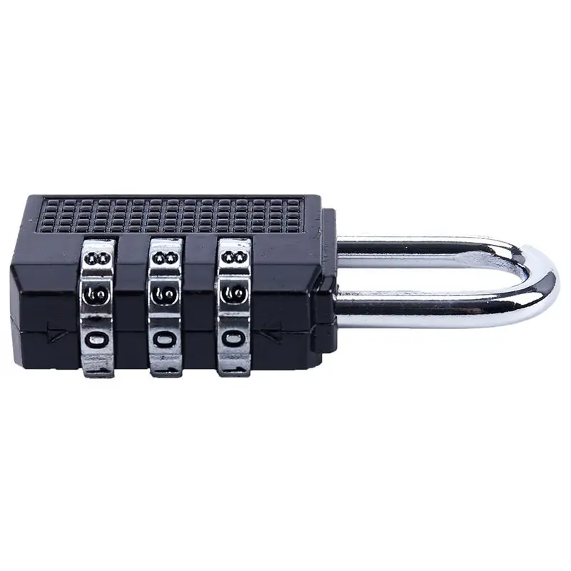 Комбинированный навесной замок 25 мм 3 Digit 2 Pack/S
