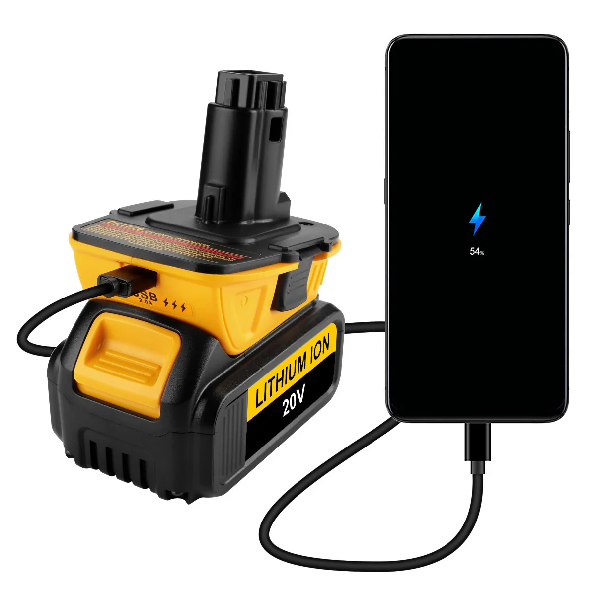 Бесплатная доставка адаптер DCA1820 для Dewalt 18 в преобразователь инструмента 20