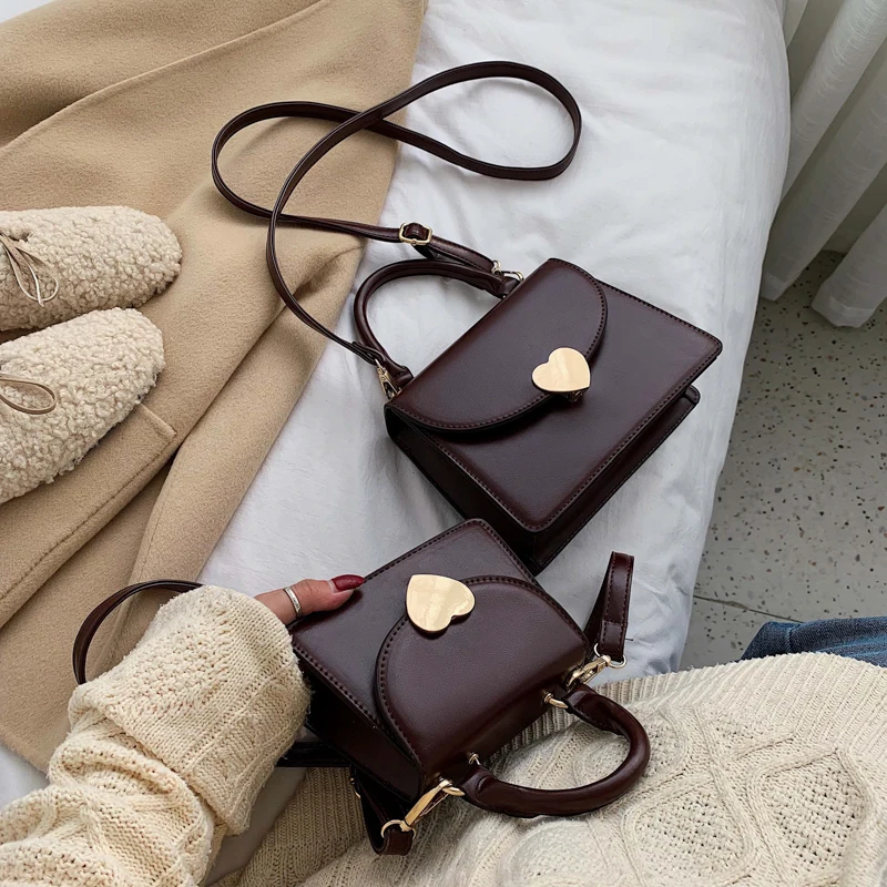 Бургундия Одноцветные мини-сумки через плечо из искусственной кожи для женщин дизайнерская женская сумка через плечо женские сумки - Цвет: Бургундия