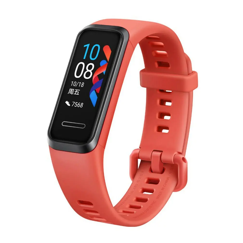 Huawei Band 4 смарт-браслет несколько языков трекер Смарт-часы монитор сердечного ритма Здоровье новые часы лица USB разъем зарядка