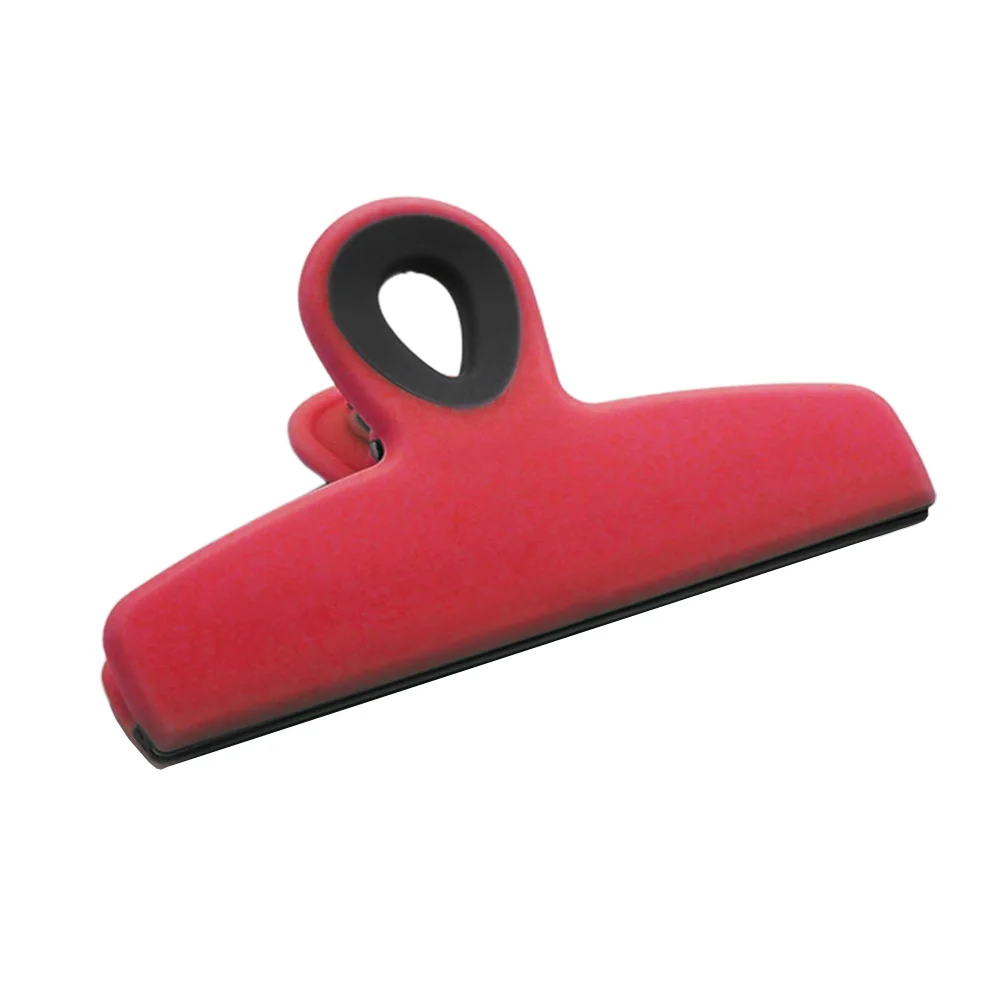 Office Kitchen Supplies Home Practical Reusable Paper Clamp Dust Proof Food Sealing Slide On Bag Clip Stay Fresh Snack Storage |