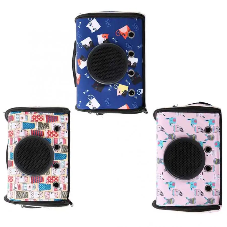 Дышащий рюкзак для перевозки собак на открытом воздухе портативный удобный дышащий дорожный рюкзак