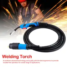 Mig Mag CO2 сварочный фонарь с воздушным охлаждением MB 1 шт. 15AK 14AK Лебединая шея Контактный наконечник держатель газовое сопло электромагнитный клапан