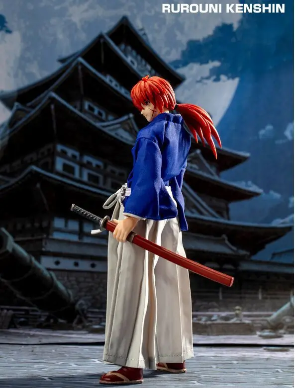 DASIN аниме Rurouni Kenshin HIMURA KENSHIN ПВХ фигурка GT Модель игрушки