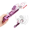 Automatic Telescopic Rotating Beads Vibrator For Clitoris Vaginal Stimulator Women Dildos Anal Plug Adults Erotic Toys Sex Shop 1