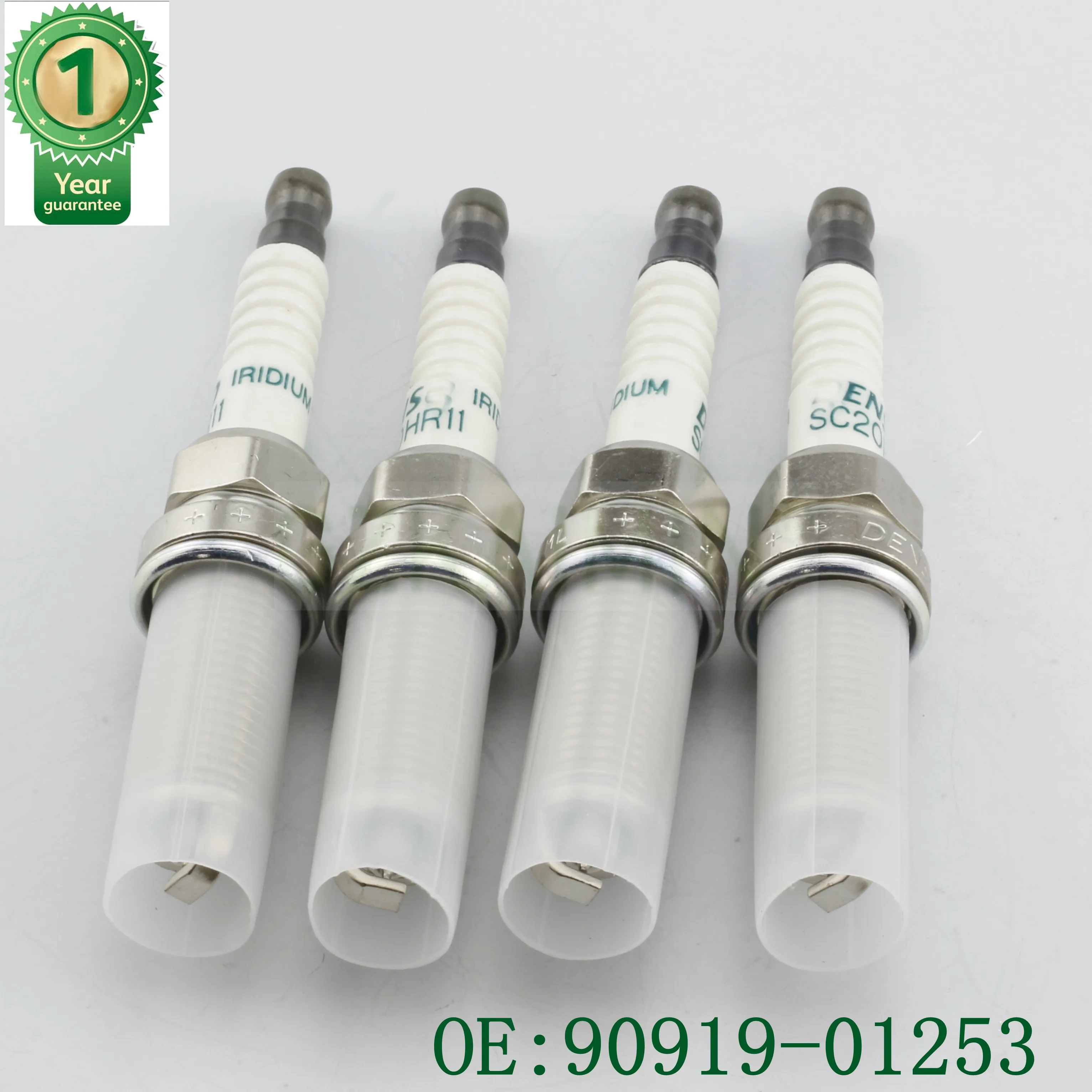 Hot Sale 4x Auto Spare Parts Cars Iridium Spark Plug OEM SC20HR11 90919-01253 For Toyota Corolla Matrix