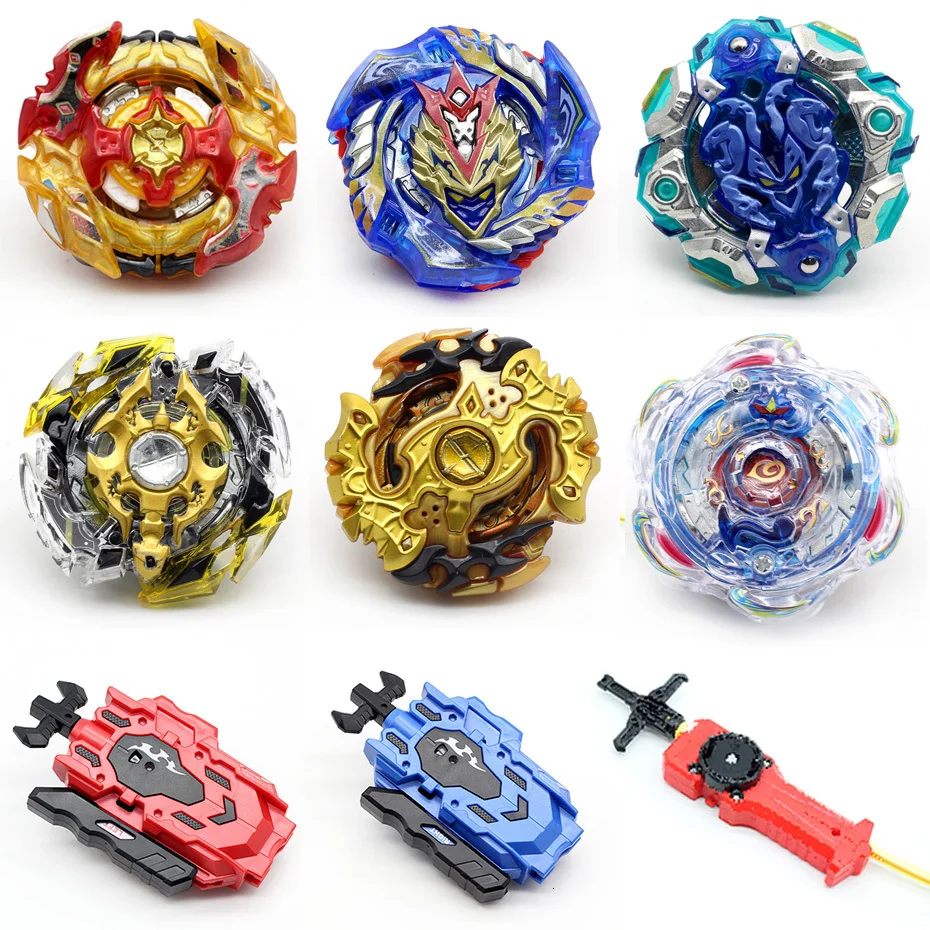 Все модели взрывные игрушки Beyblade Арена без метала пусковая установка и бэйблэйд