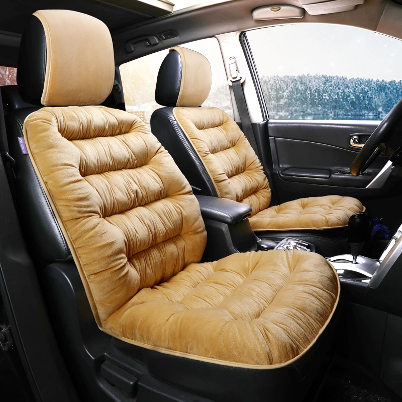 

1PC front rear car seat cover winter warm plush cushion for BMW X1 X3 X4 X5 g30 e30 e34 e36 e38 e39 e46 e53 e60 e70 e83 e84 e87
