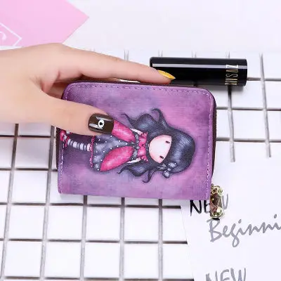 Card Wallet Cartoon pattern wallet card bag coin purse Card Holder Passport Cover Credit Card Holder Wallet Card Tarjetero Rfid 05