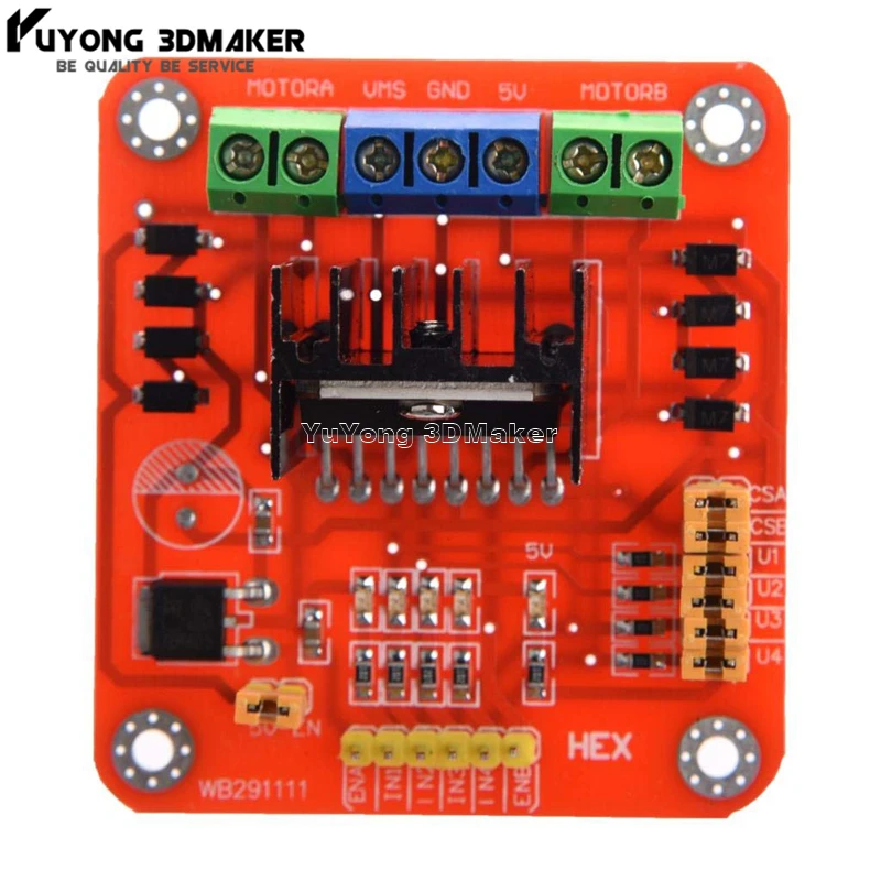 Умная электроника L298 Модуль L298N Двойной Мост DC шаговый двигатель драйвер Щит Плата контроллера расширения для arduino DIY Ki