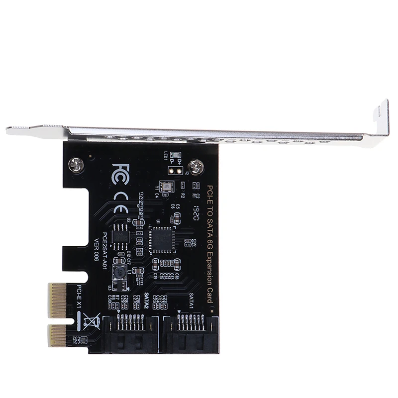 PCI Express SATA 3 контроллер карты, 2 порта PCIe SATA III 6 ГБ/сек. внутренний адаптер