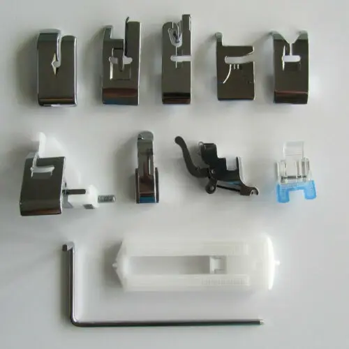 11 шт. лапки# 5011L-C для машины с низким хвостовиком Babylock Bernina Brother