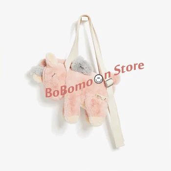 

Spot 2019 Winter BOBOmoon-ZA** Baby Girls Coat Lamb Velvet Pink Unicorn Ba*g Little Girl Clothes Boy Jackets Kid Winter Ba*g