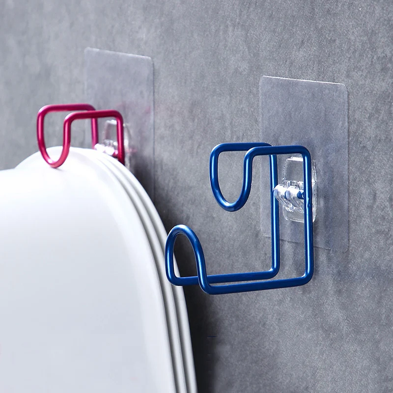 2pc Stainless Steel Washbasin Rack Wall Mounted Bathroom Basin Hooks