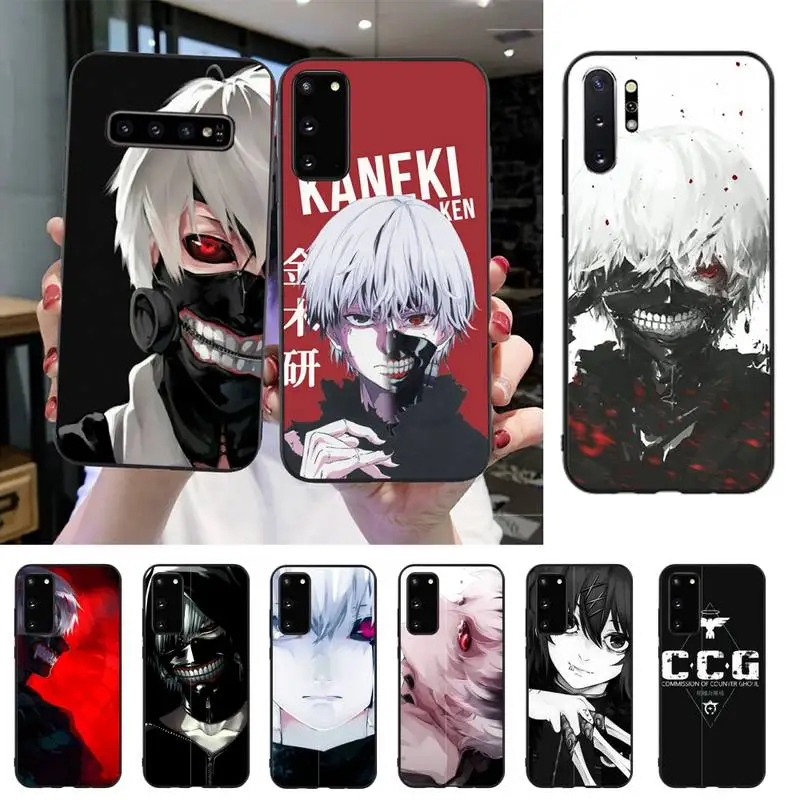 Роскошный чехол для телефона HTXian Tokyo Ghouls Kaneki Ken Samsung S20 S10 S8 S9 Plus S7 S6 S5 Note10 Note9 S10lite |