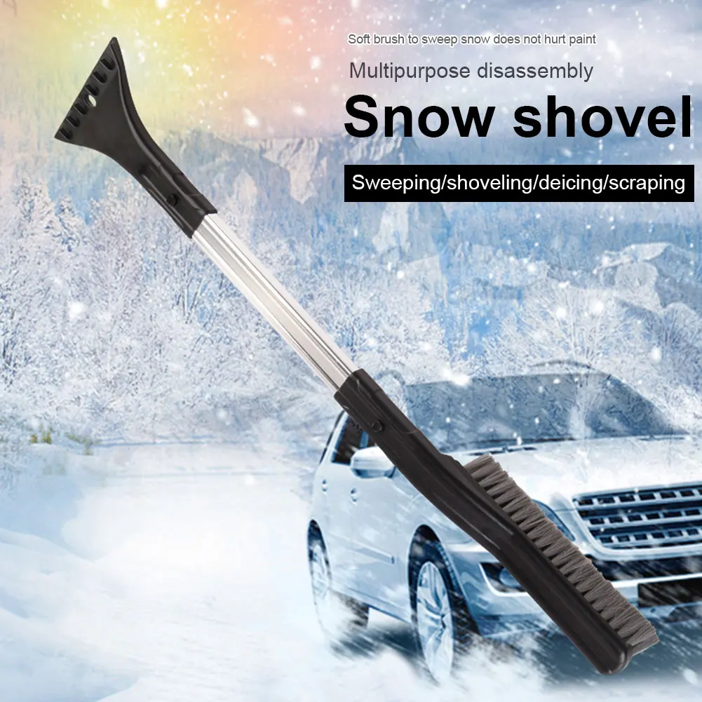 Snow Removal Ice Scraper Windshield Multifunctional Snow Brushes Broom Car Tools