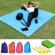Портативный пляжный коврик для пикника, карманное одеяло, пляжный коврик, одеяло, наземный коврик, матрас для пикника, кемпинга, палатки, одеяло