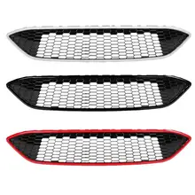 For ST Style Front Bumper Mesh Honeycomb Grill for Ford Focus Hot Sell High Quality Auto Accessories