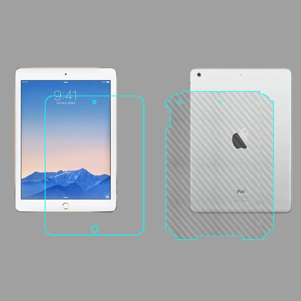 Защитная пленка для экрана из углеродного волокна Apple Ipad Air 1 2 3 10 5 9 7 Pro 2019 2018 2017 Tablet