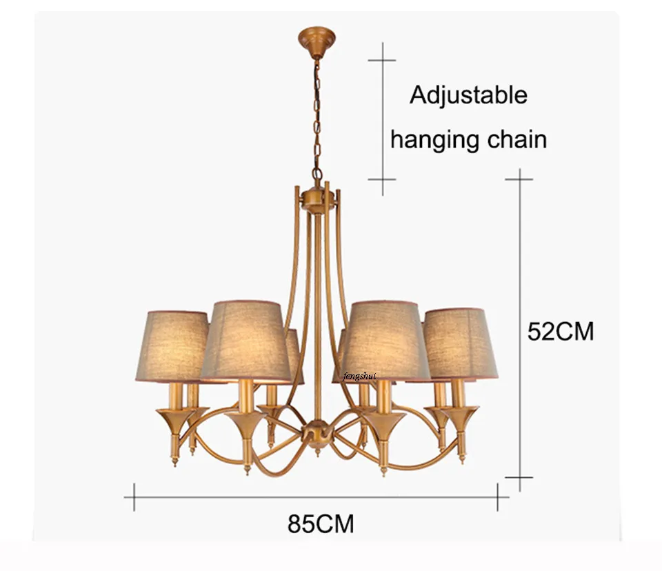 Скандинавский роскошный светодиодный светильник в стиле ретро, железная художественная люстра, американская Подвесная лампа для гостиной, ресторана, чердака, лестницы, декор для спальни, светильник, светильники