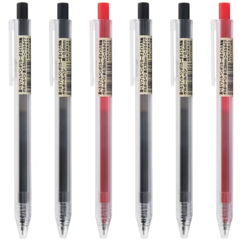 

MUJI Hexagonal Transparent Gel Pen 0.38 mm 0.5 mm Japan