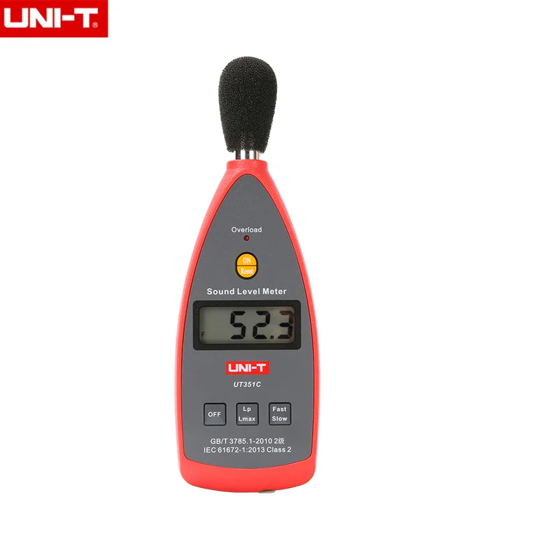 

UNI-T UT351C noise meter digital sound level measurement volume decibel meter noise test detector