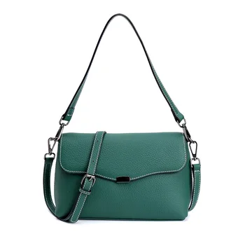 

New Cross-Shoulder Hand-Held Soft Women Bag Simple Casual Mother Bag