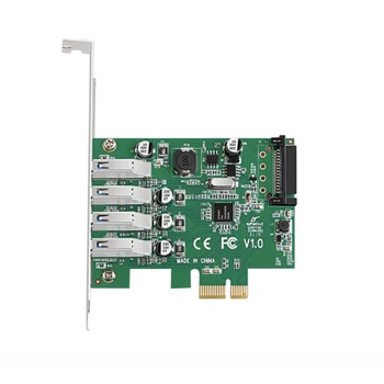 

USB3.0 expansion card desktop NEC chip PCI-E expansion card 4 port USB3.0 adapter card