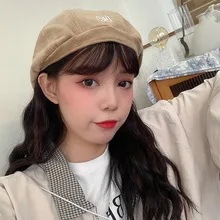 Женский берет Осень Зима Мода ретро вельвет леди берет художника Newsboy шапки