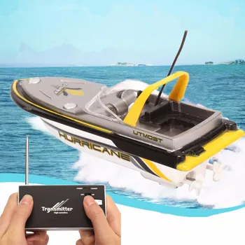 

Electric RC Radio Remote Control Ship Super Mini Speed Boat Dual Motor Kids Toy Quick Charge 40MHz Gift for Boy Smart Frequency