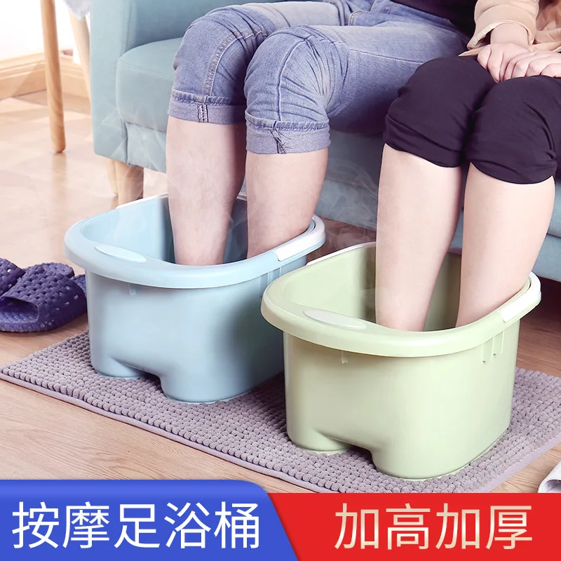 

Massage Insulated Feet Barrel Plastic Thick Women's Household Foot Bath Bucket Advanced Bucket Hand Feet-washing Basin Foldable