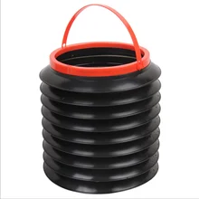 4L многофункциональное телескопическое ведро для автомобиля, складное ведро для хранения, переносное мусорное ведро, зонтик, ведро для автомобиля, аксессуары для интерьера