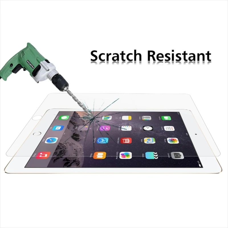 0,4 мм 9H+ твердость поверхности 2.5D Взрывозащищенная пленка из закаленного стекла для iPad Mini 4 и Mini