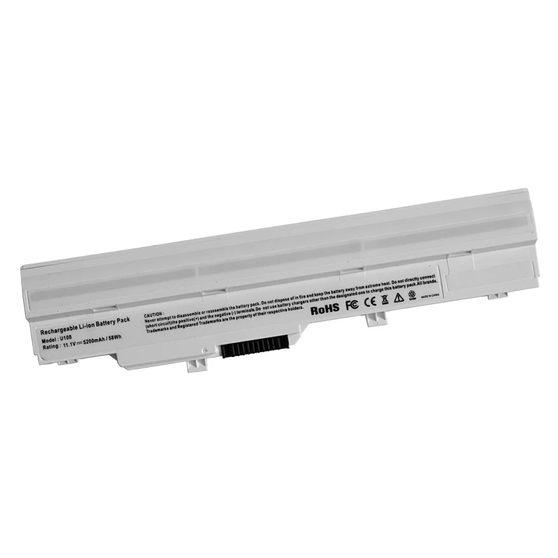 4400 мАч белый аккумулятор для Msi BTY S11 S12 X100 G L Akoya Mini E1210 Wind U100 U90 Wind12 U200 U210 U230|battery for