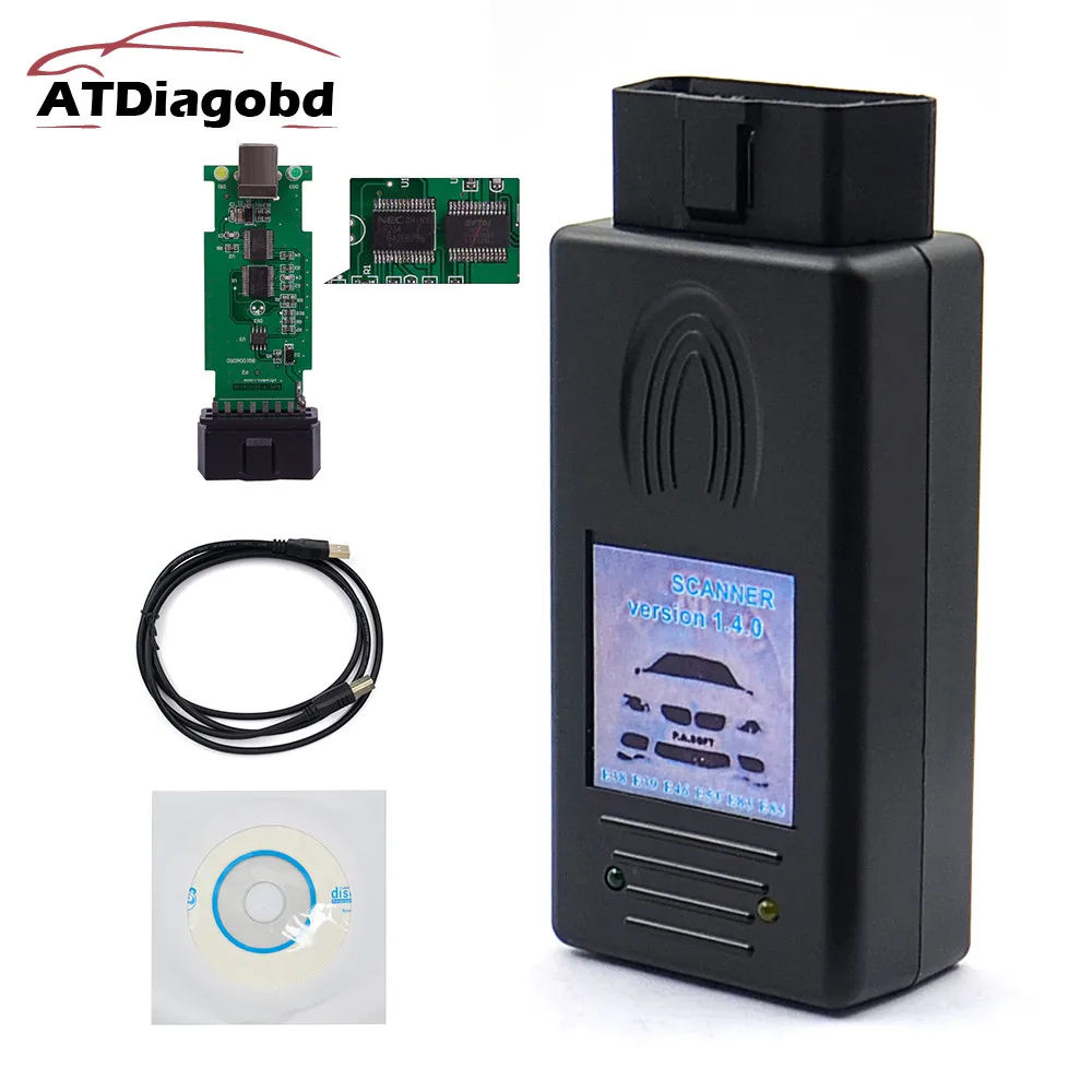 1.4.0 Obd A Bmw Szkennerhez 1.4.0 Obd2 Kódolvasó 1.4 Obd Diagnsotic Tool Gyors Szállítás