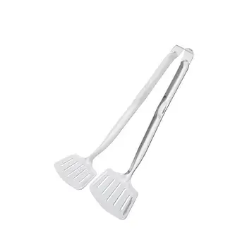 

1 PC Bread Tong Stainless Steel Draining Multifunction Steak Clamps Food Clip Serving Tongs for Barbecue Steak Food