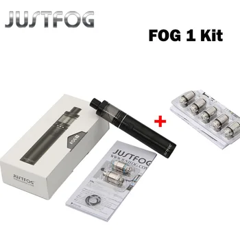 

Justfog FOG1 Kit with 1500mAh Fog 1 battery Atomizer 2ML with OCC bottom Coil DL DTL Electronic Cigarette Vape Pen