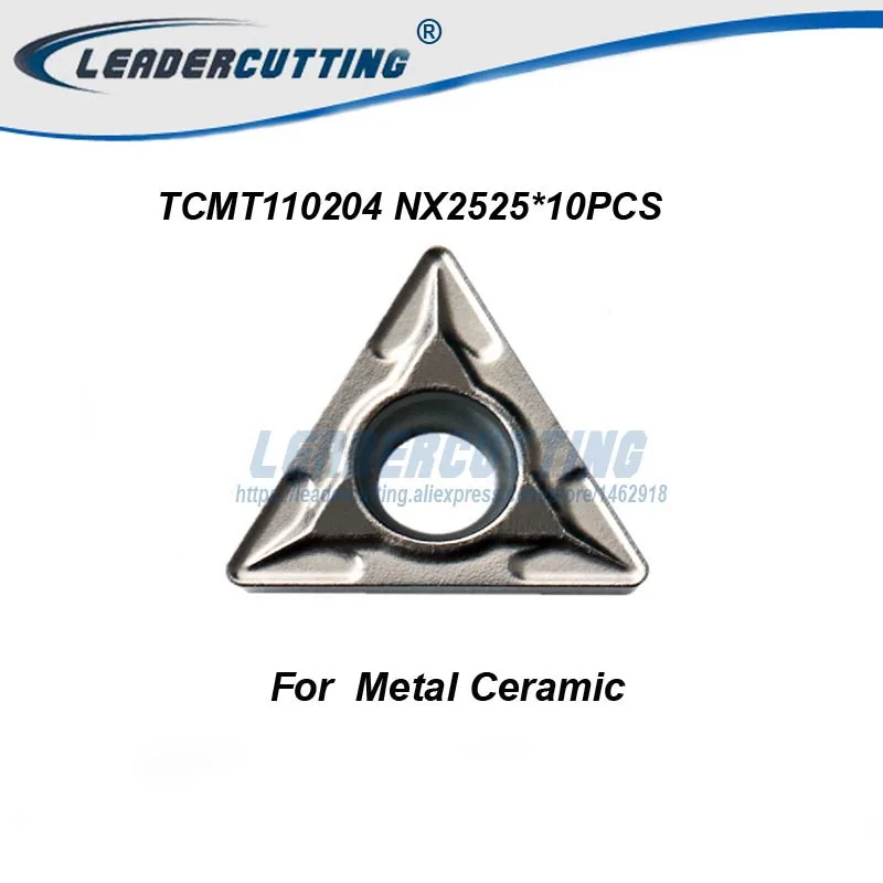 TCMT090204 NX2525 TCMT110204 TCMT16T304 * 10 шт. оригинальные карбидные вставки токарные лезвия