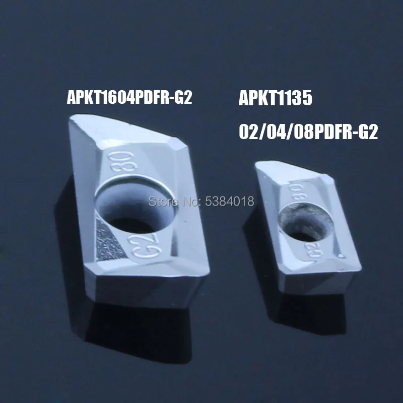 Токарный инструмент APKT1604PEFR G2 1135 карбидная вставка токарный станок фрезерные