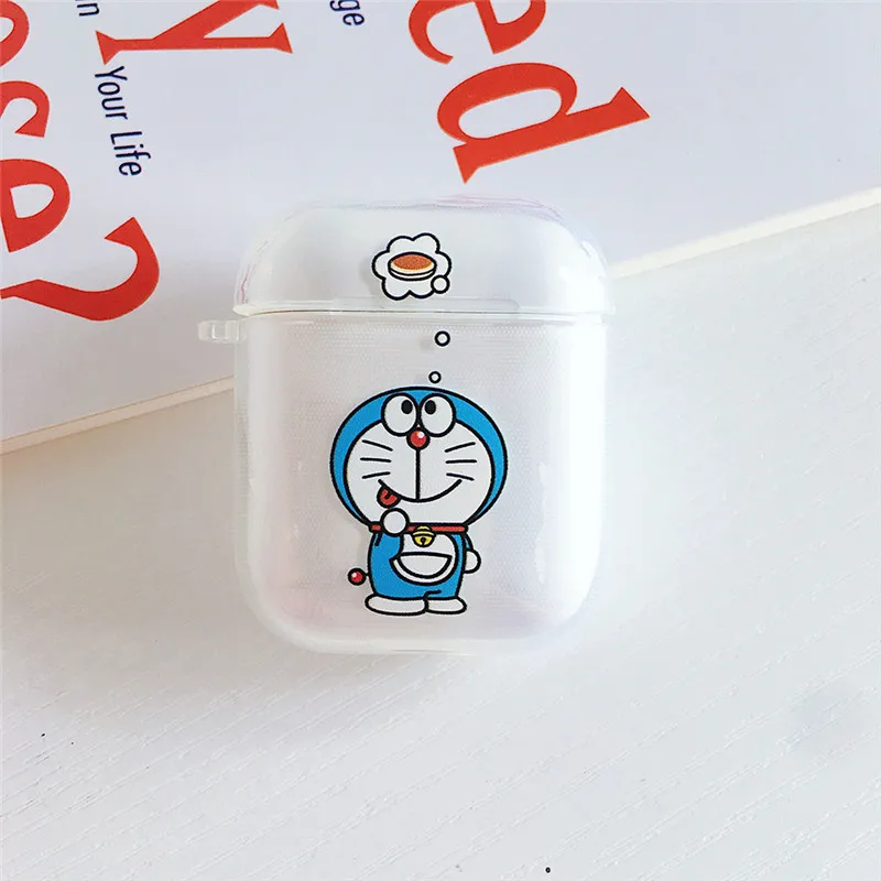 Забавный мультяшный чехол для Apple Airpods, защитный чехол, милый чехол для Bluetooth наушников, Модный мягкий силиконовый чехол s, сумка для гарнитуры - Цвет: 1