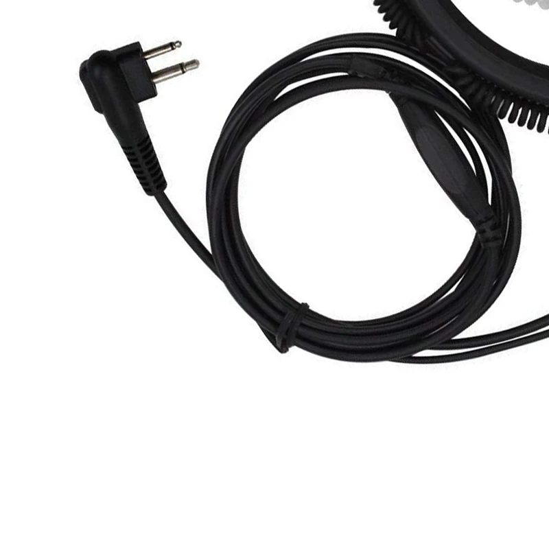 Горловой микрофон Miniphone тайная Акустическая трубка наушник гарнитура для двухстороннего радио