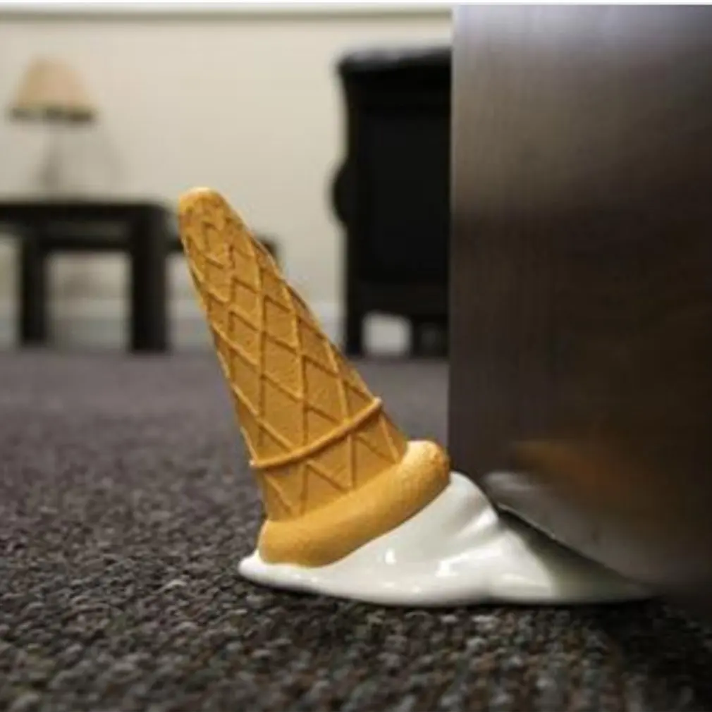 Home Decor Safety Door Stopper Ice Cream Pattern Door Cartoon Guard Baby Safety Protector Guard Baby Protector For Kids