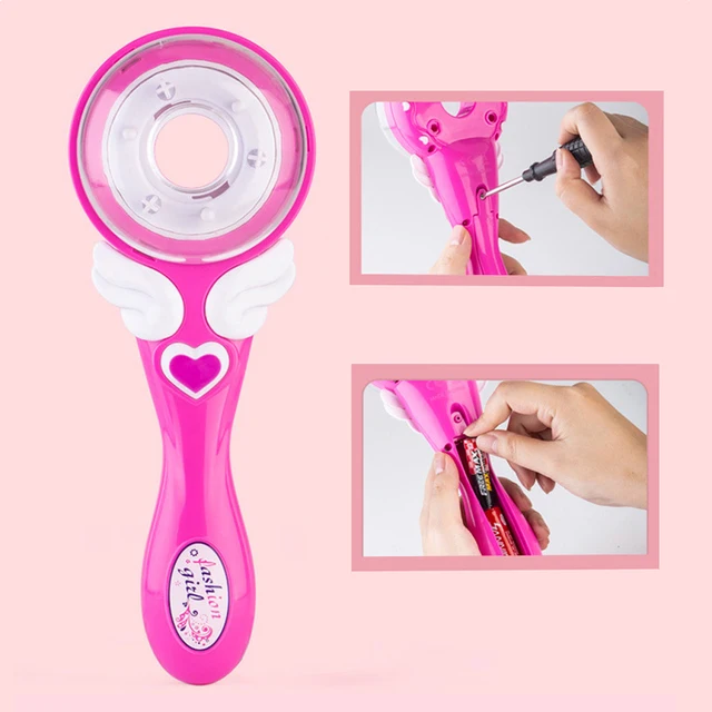 Girls Electric Automatic Hair Braid DIY Stylish Braiding Hairstyle Tool Twist Braider Machine Weave Roller Pretend Kids Toys 4