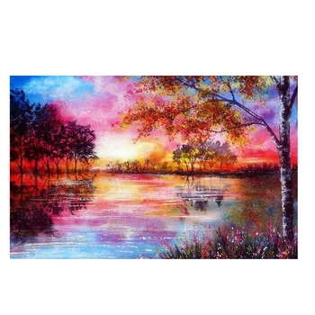 

Hot Selling Full of Crystals Owl Diamond Painting Animal Sticky Crystals Embroidered Masonry Painting Living Room New Style