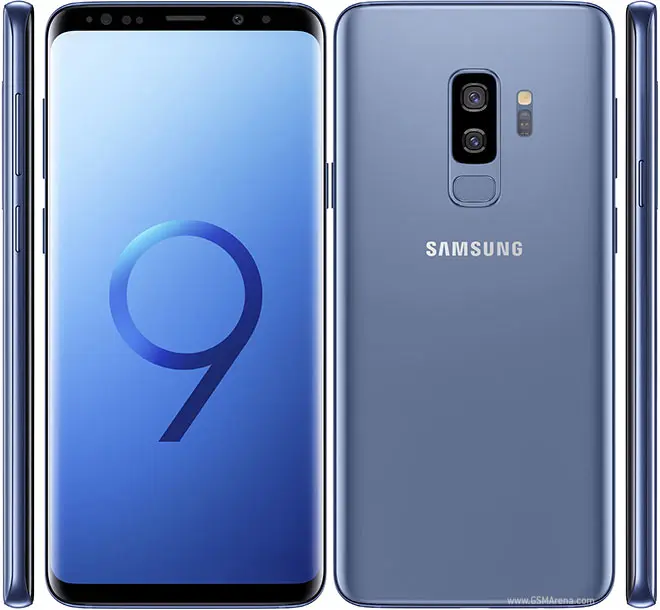 Unlocked Samsung Galaxy S9 Plus G965FD Dual Sim Wireless Charger Octa Core 6.2" 64GB NFC Fingerprint Phone - Цвет: Синий