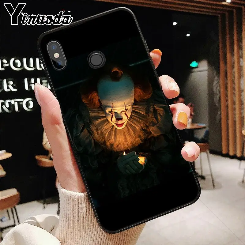 Клоун террор это Coque оболочка аксессуары для телефона чехол для redmi 5plus 5A 6pro 7 note5A 7A note6pro note7 крышка