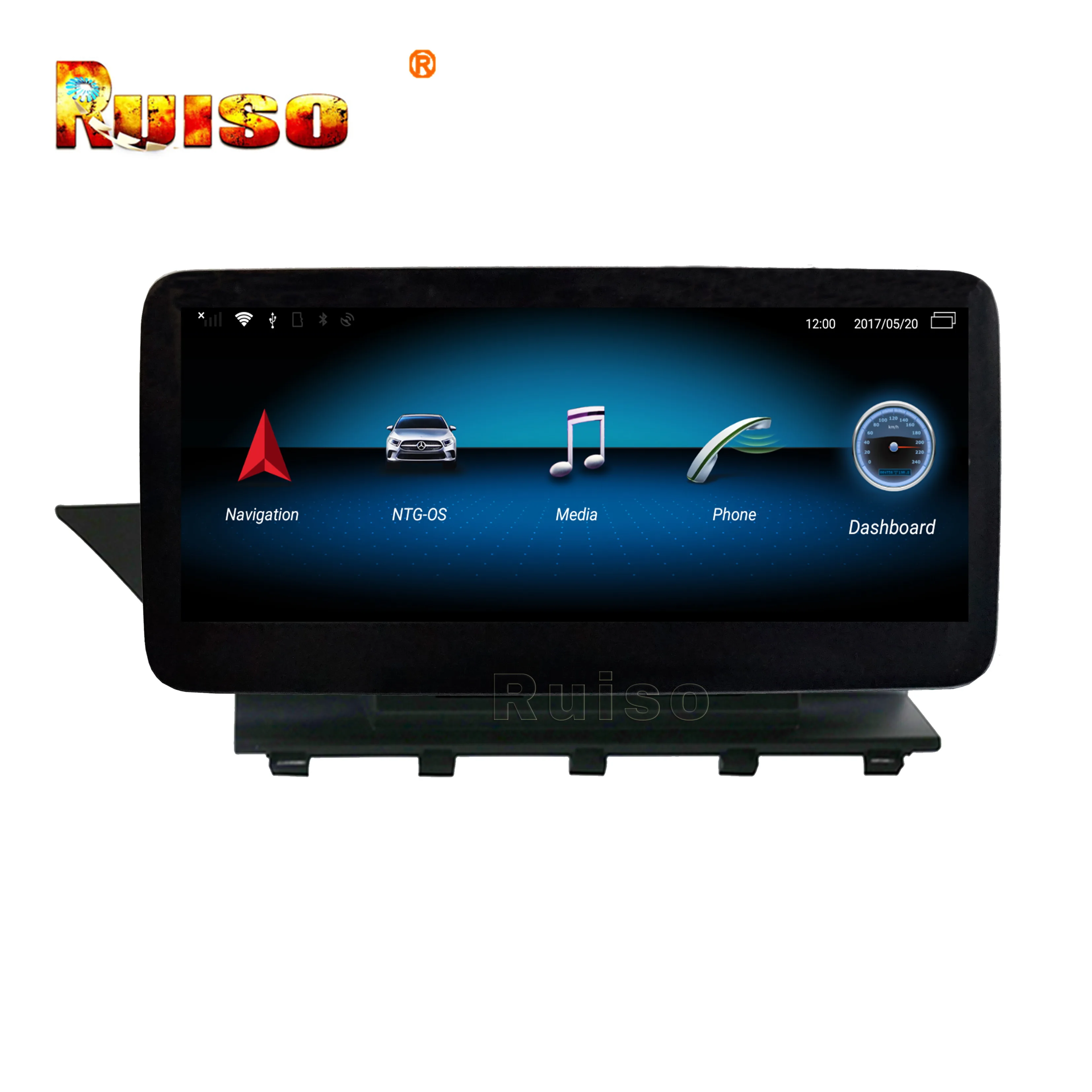 Ruiso 4 Гб ОЗУ + 32 ПЗУ для Benz GLK Class X204 (2008 ~ 2015) Android 9 0 автомобильный DVD плеер gps аудио