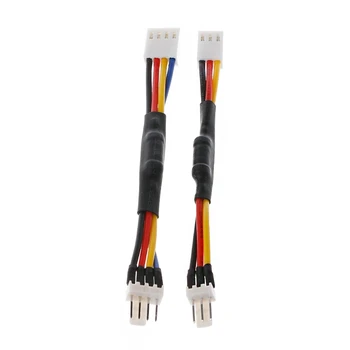 

PC Case Fan RPM 3/4 Pin Speed Reduction Silent Connector Resistor Cable Quiet Mode Fan Silent Mode Connector